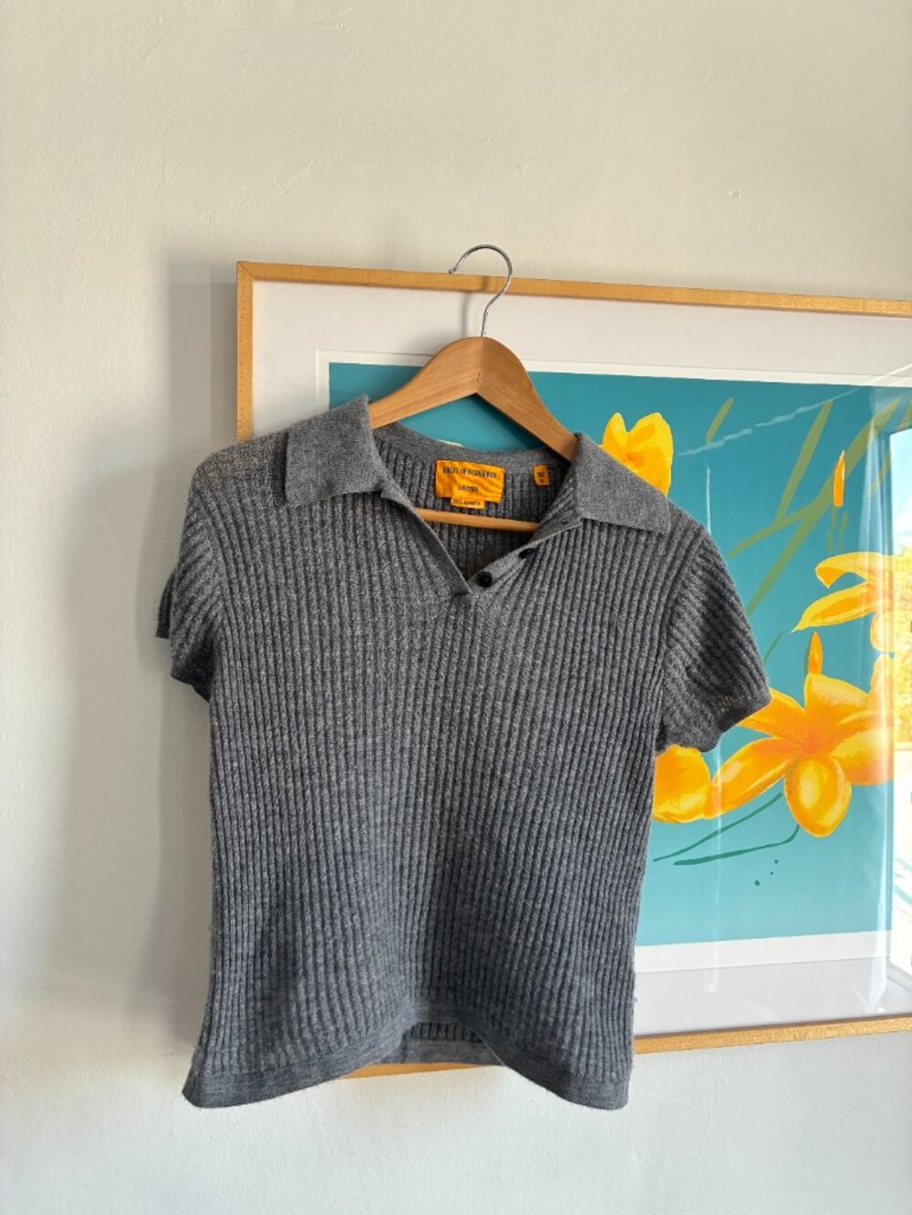 Guest In Residence Cashmere Polo size M - Picture 3 of 6
